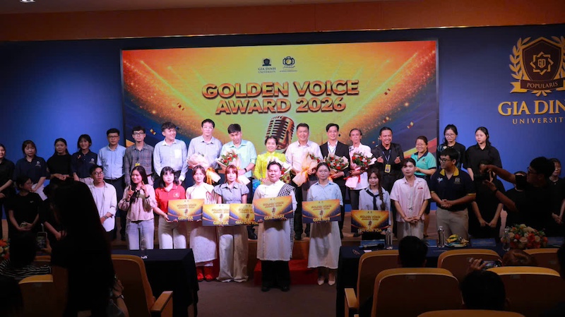 “Golden Voice Award 2026” Trường Đại học Gia Định